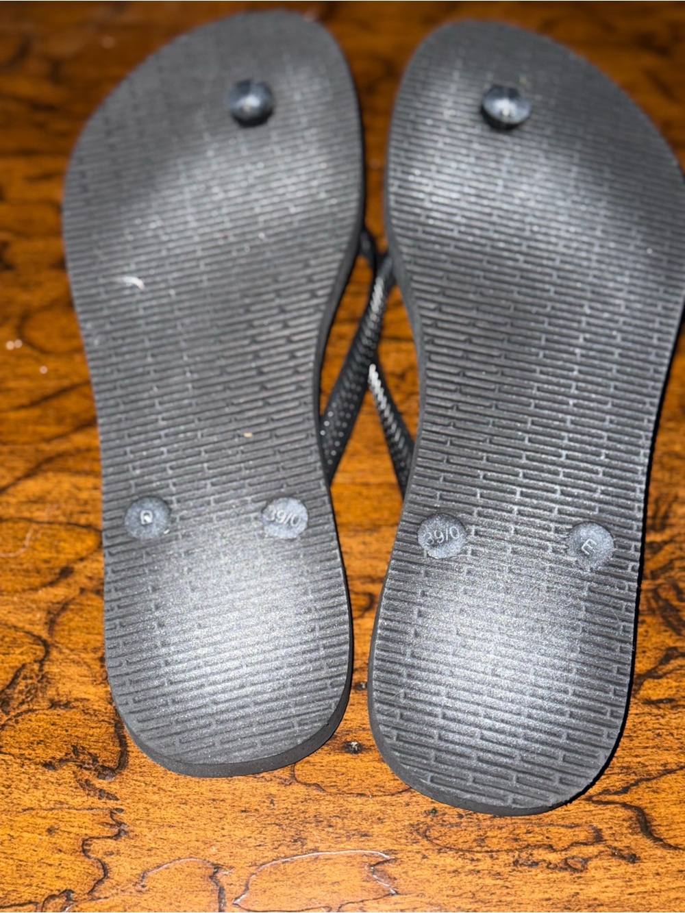Everyday Black Women's Flip Sandals - Casual Comfort